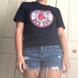 Boston Red Sox cropped tee